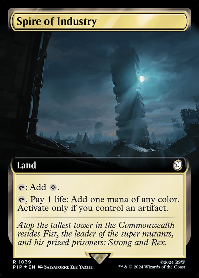 Spire of Industry, Fallout Card Art