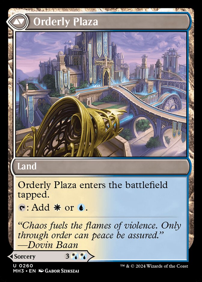 Suppression Ray // Orderly Plaza - Foil