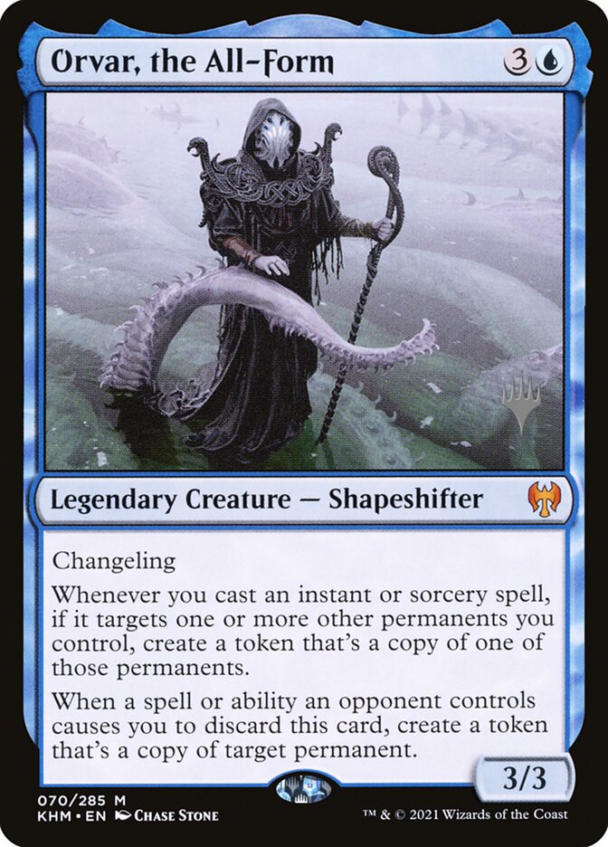 Orvar, the All-Form, Kaldheim promos Card Art