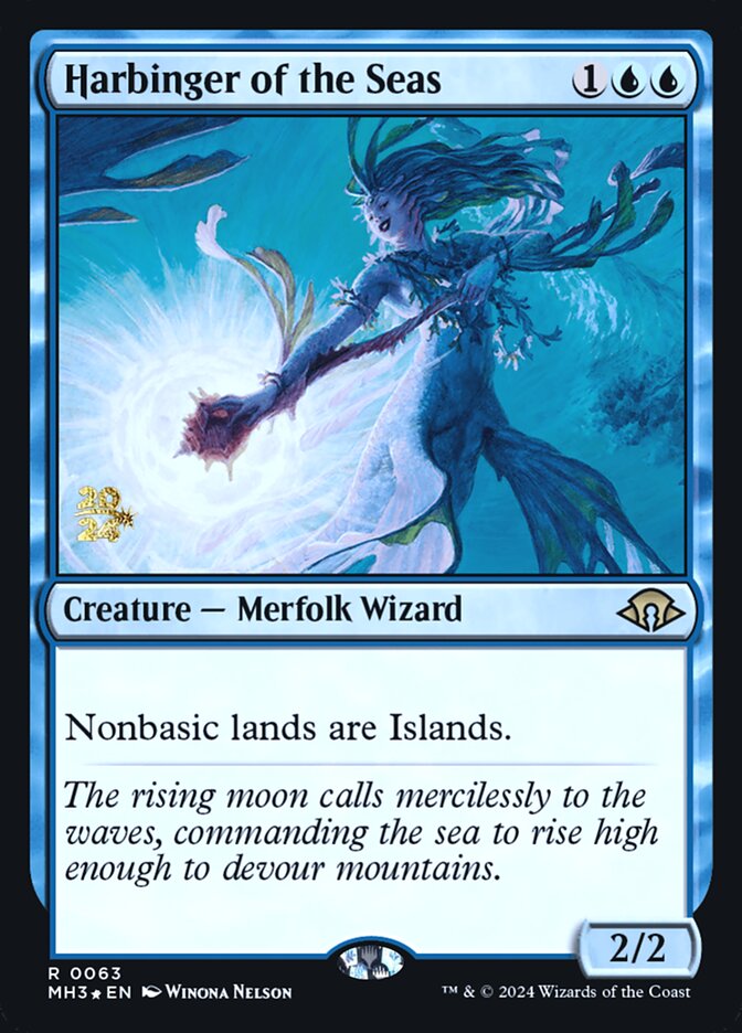 Harbinger of the Seas, Modern horizons 3 promos Card Art