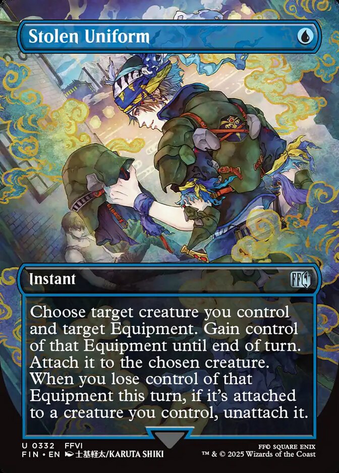 Stolen Uniform, Final fantasy Card Art
