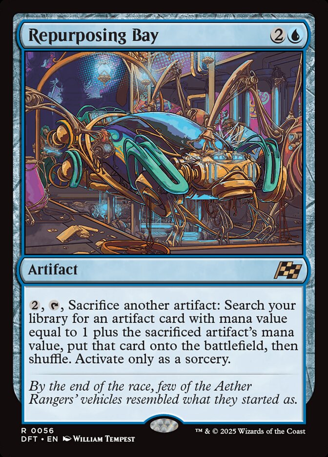 Repurposing Bay, Aetherdrift Card Art