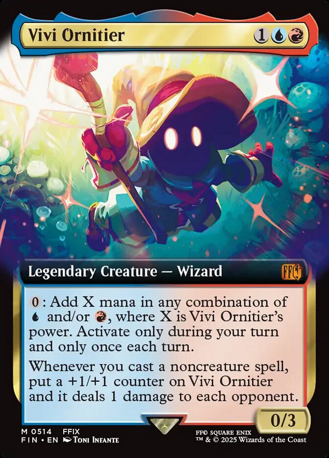 Vivi Ornitier, Final fantasy Card Art