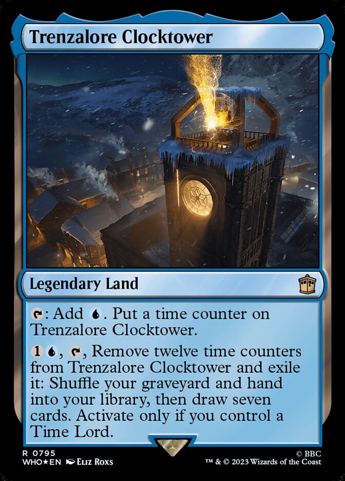 Trenzalore Clocktower, Doctor Who Card Art