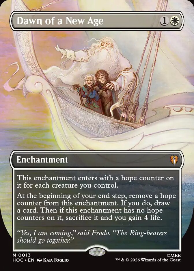 Dawn of a New Age, The Hobbit Eternal Card Art