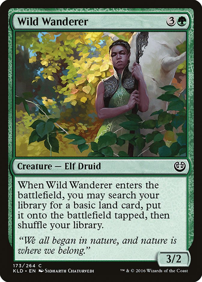 Wild Wanderer, Kaladesh Card Art