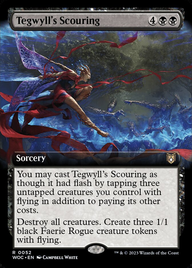 Tegwyll's Scouring, Wilds Of Eldraine Commander Card Art