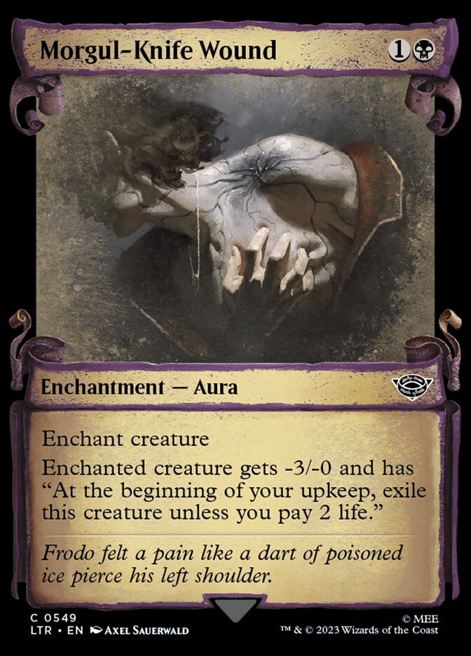 Morgul-Knife Wound, The lord of the rings: tales of middle-earth Card Art