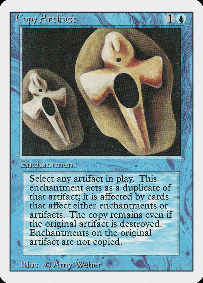 Copy Artifact, Revised edition Card Art