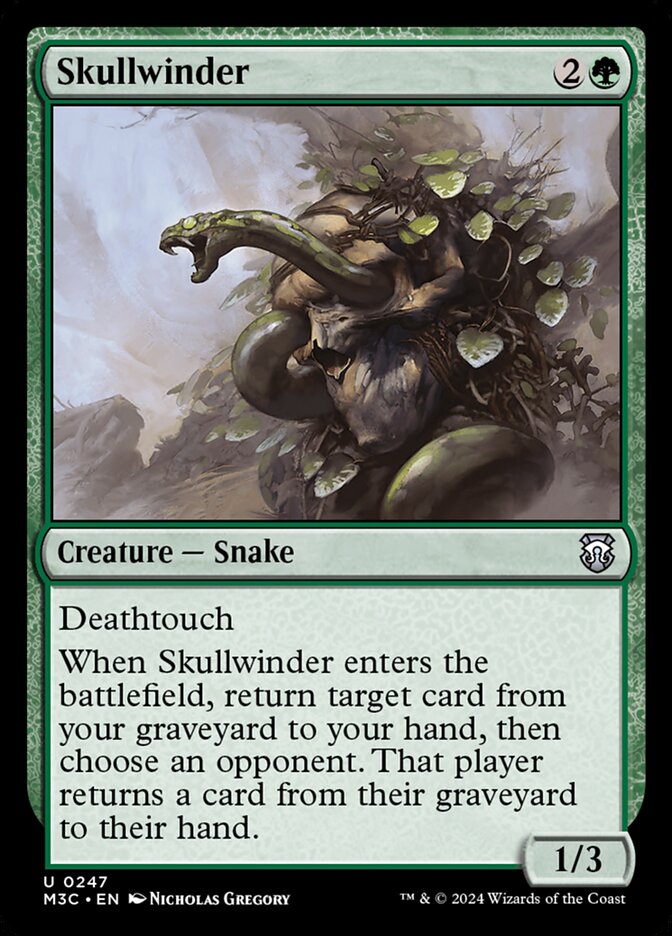 Skullwinder, Modern Horizons 3 Commander Card Art