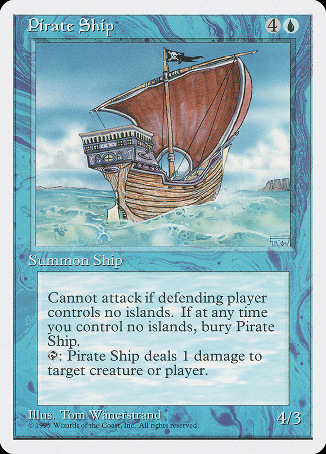 Pirate Ship, Fourth Edition Card Art