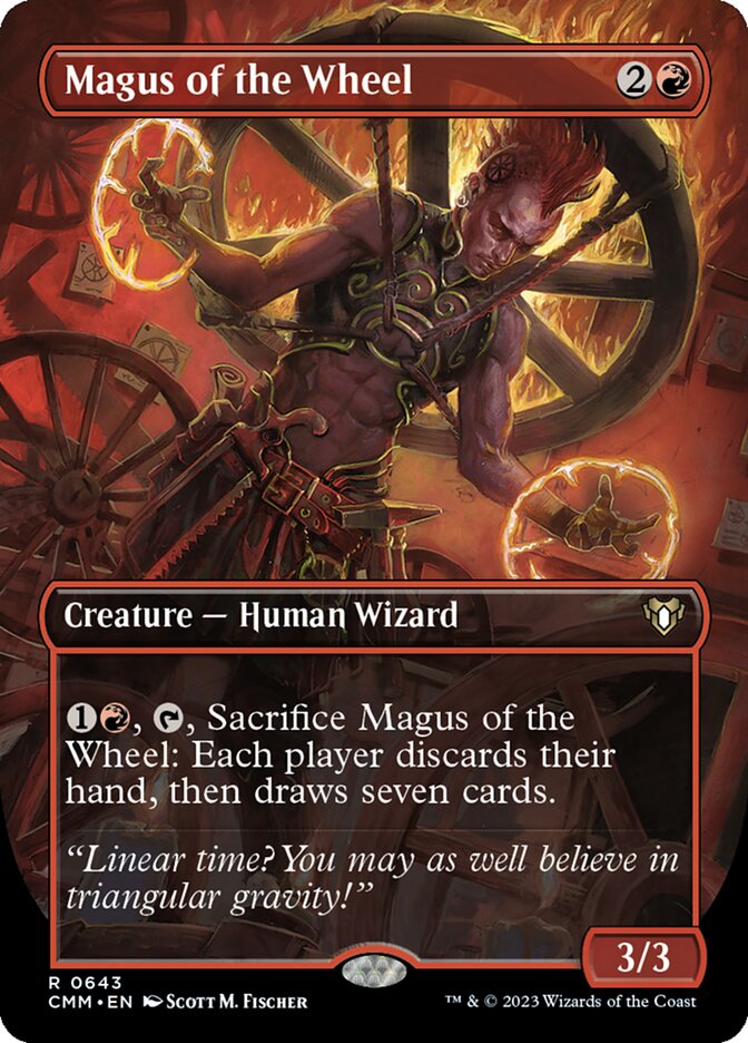 Magus of the Wheel, Commander Masters Card Art