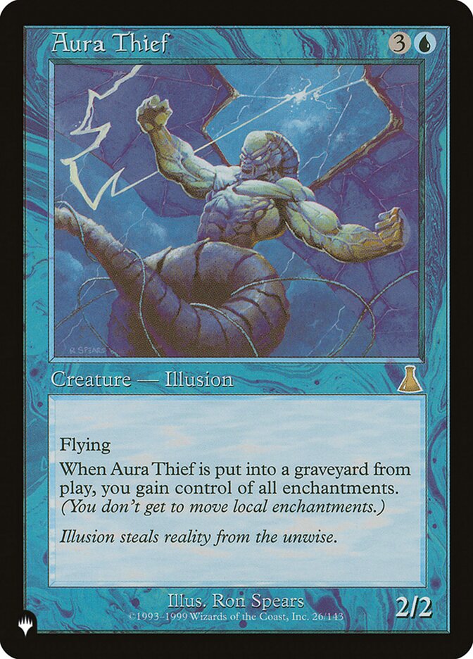 Aura Thief, The list Card Art