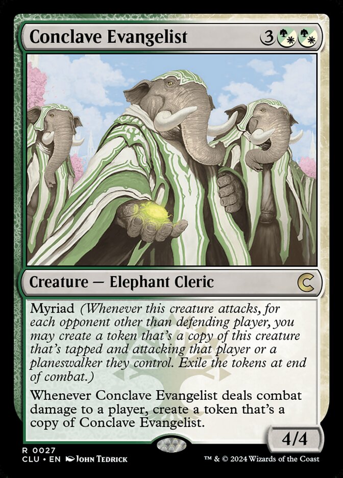 Conclave Evangelist, Ravnica: clue edition Card Art