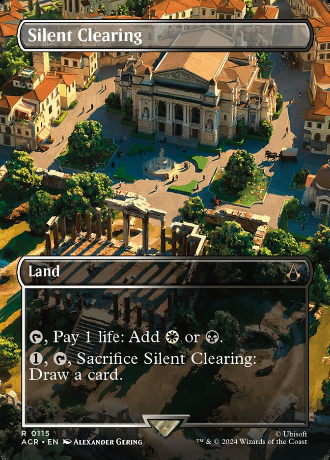 Silent Clearing, Assassin'S Creed Card Art