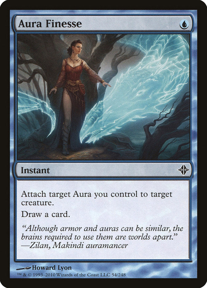 Aura Finesse, Rise Of The Eldrazi Card Art