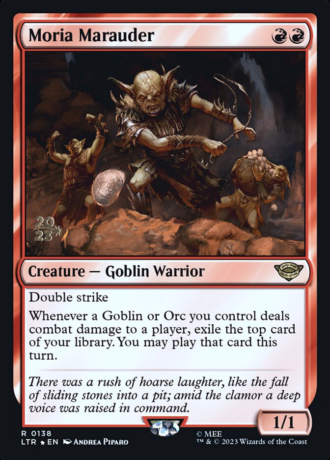 Moria Marauder, Tales Of Middle-Earth Promos Card Art