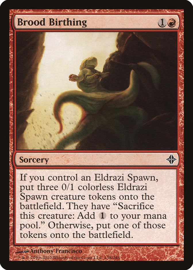 Brood Birthing, Rise Of The Eldrazi Card Art