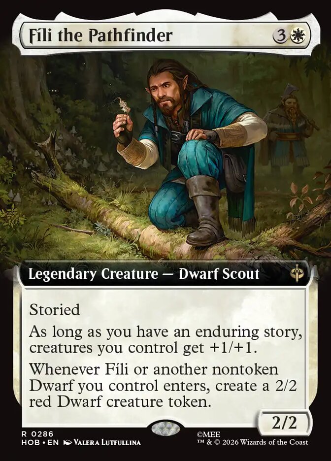 Fíli the Pathfinder, The Hobbit Card Art