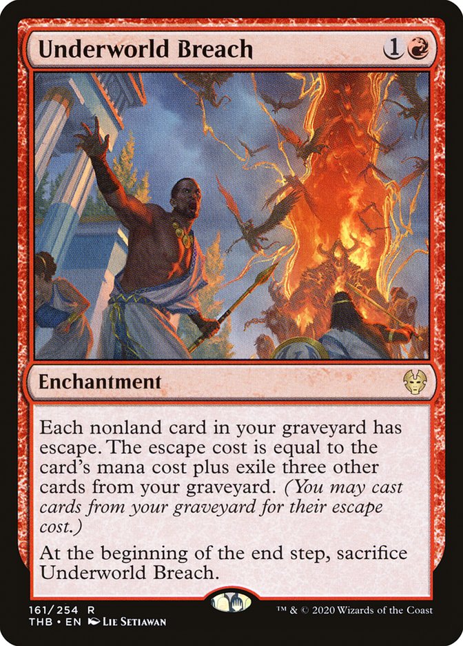 Underworld Breach, Theros beyond death Card Art