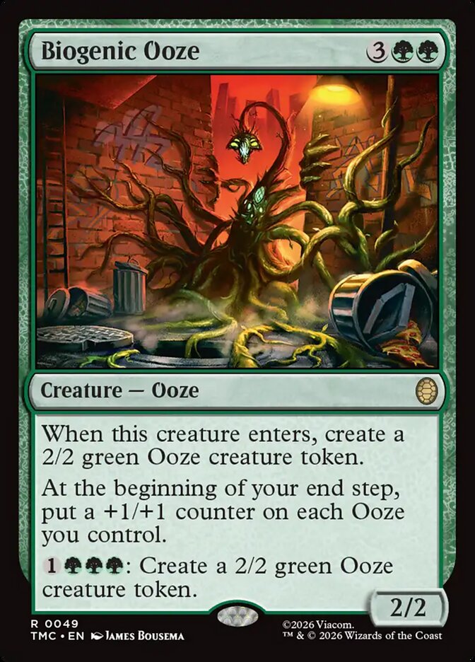 Biogenic Ooze, Teenage Mutant Ninja Turtles Eternal Card Art