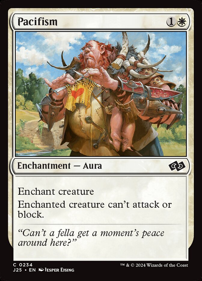 Pacifism, Foundations Jumpstart Card Art