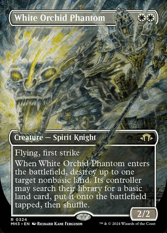 White Orchid Phantom, Modern Horizons 3 Card Art