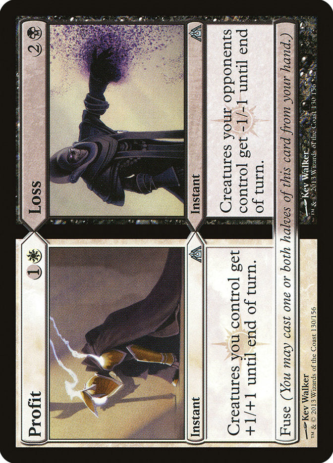 Profit // Loss, Dragon'S Maze Card Art