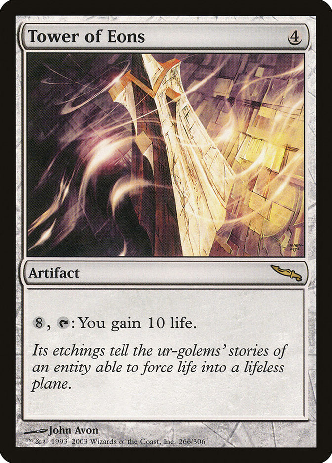 Tower of Eons, Mirrodin Card Art