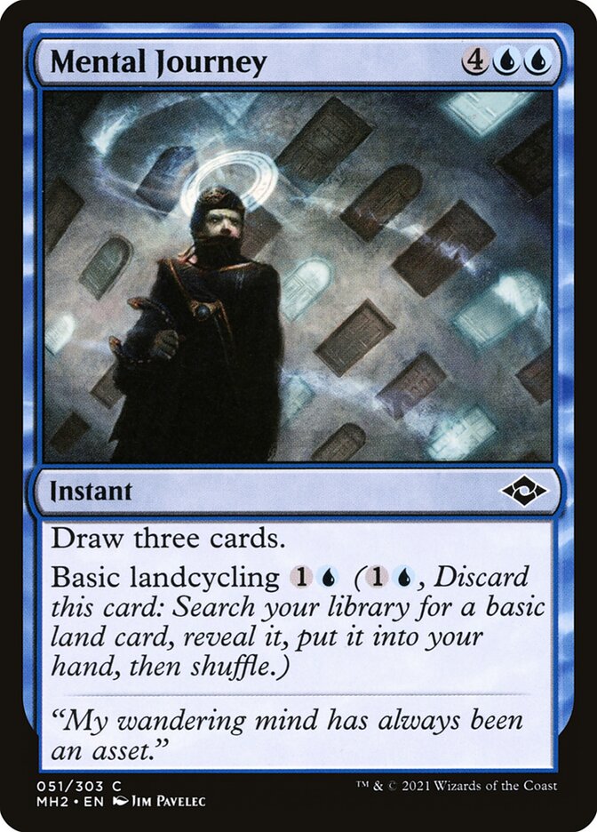 Mental Journey, Modern horizons 2 Card Art