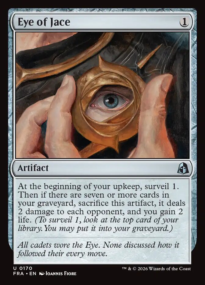 Eye of Jace, Reality Fracture Card Art