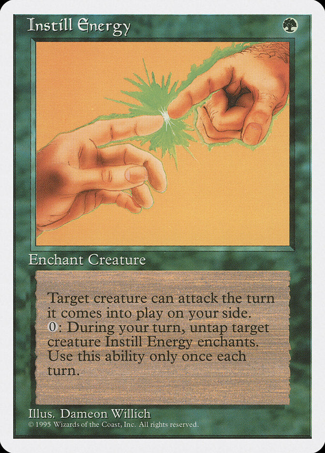 Instill Energy, Fourth Edition Card Art