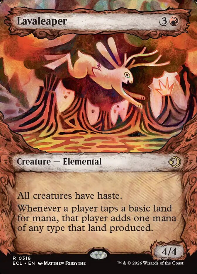 Lavaleaper, Lorwyn Eclipsed Card Art