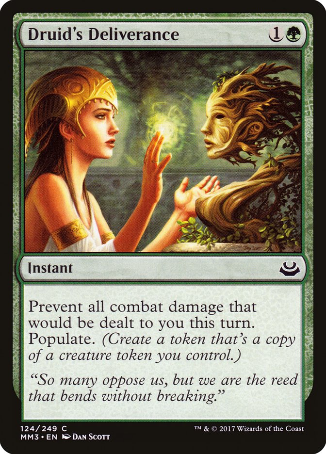 Druid's Deliverance, Modern masters 2017 Card Art