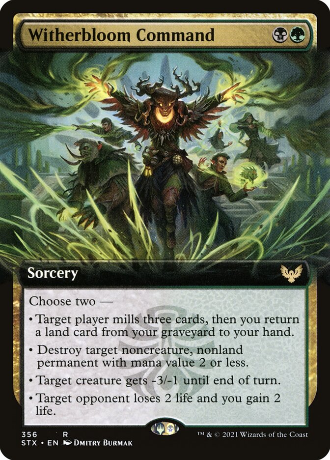 Witherbloom Command - Foil