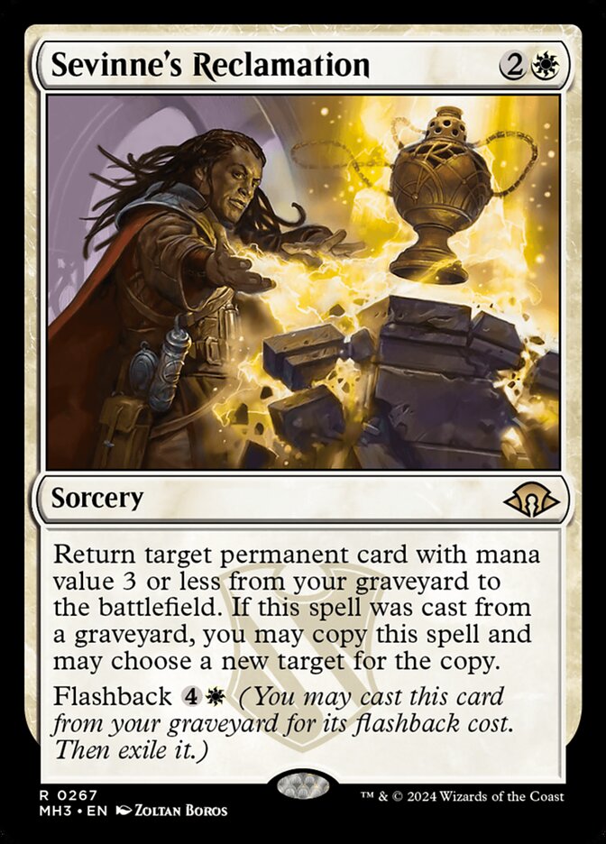 Sevinne's Reclamation, Modern Horizons 3 Card Art