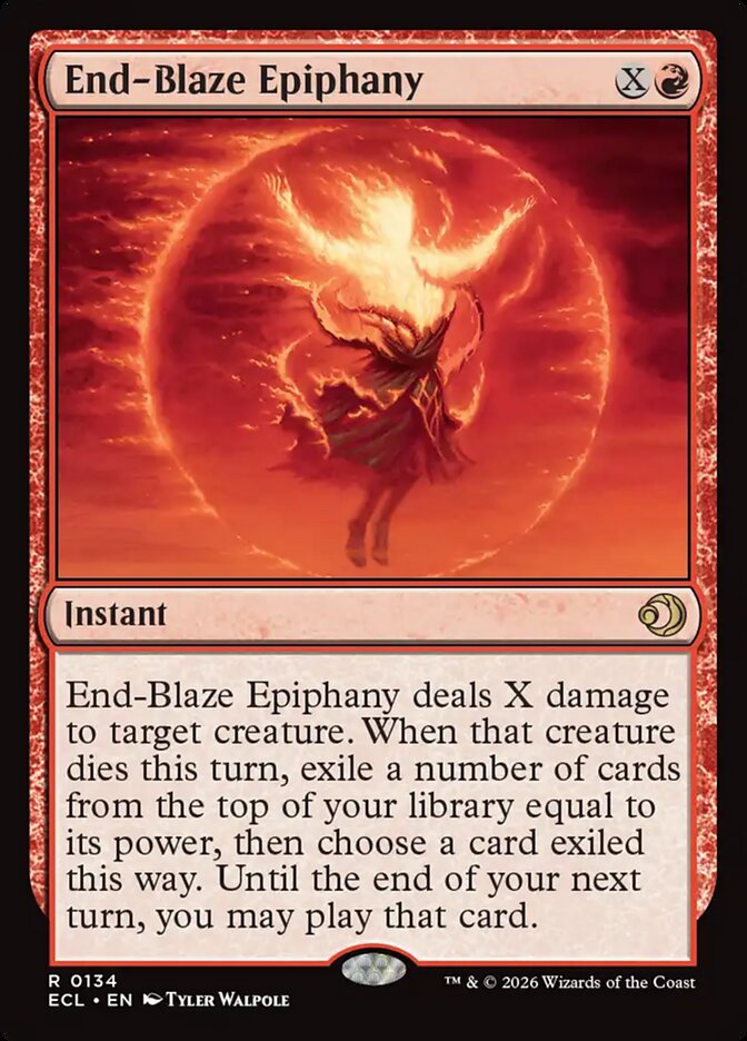 End-Blaze Epiphany, Lorwyn Eclipsed Card Art