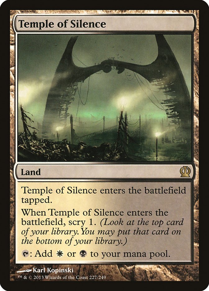 Temple of Silence, Theros Card Art