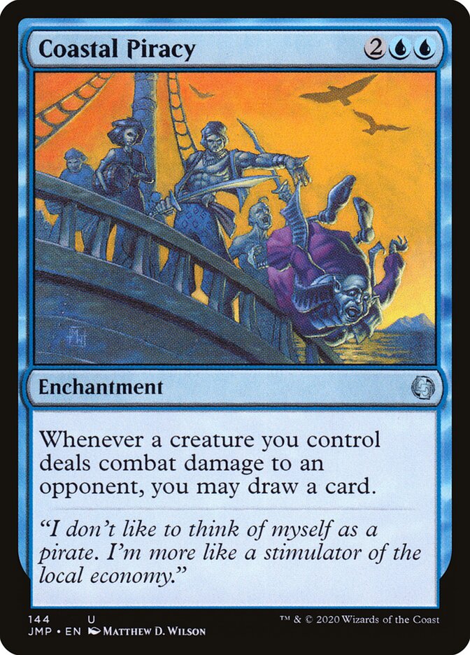 Coastal Piracy, Jumpstart Card Art