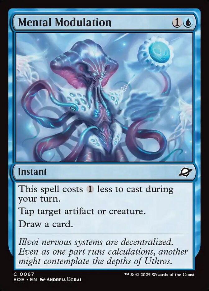 Mental Modulation, Edge of eternities Card Art