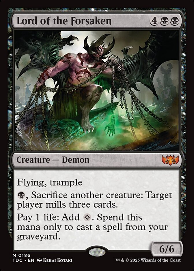 Lord of the Forsaken, Tarkir: Dragonstorm Commander Card Art