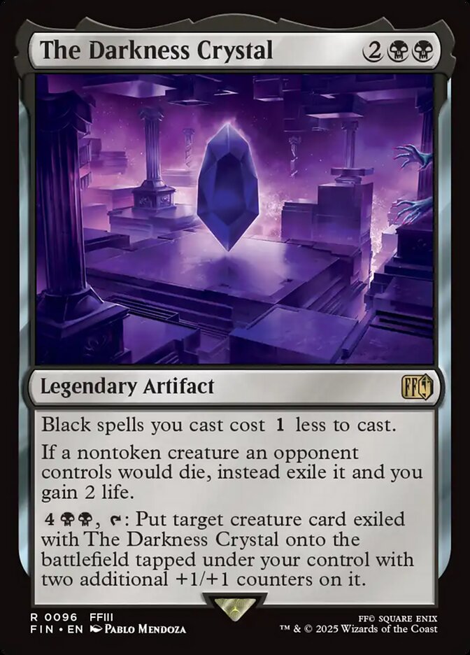 The Darkness Crystal, Final Fantasy Card Art