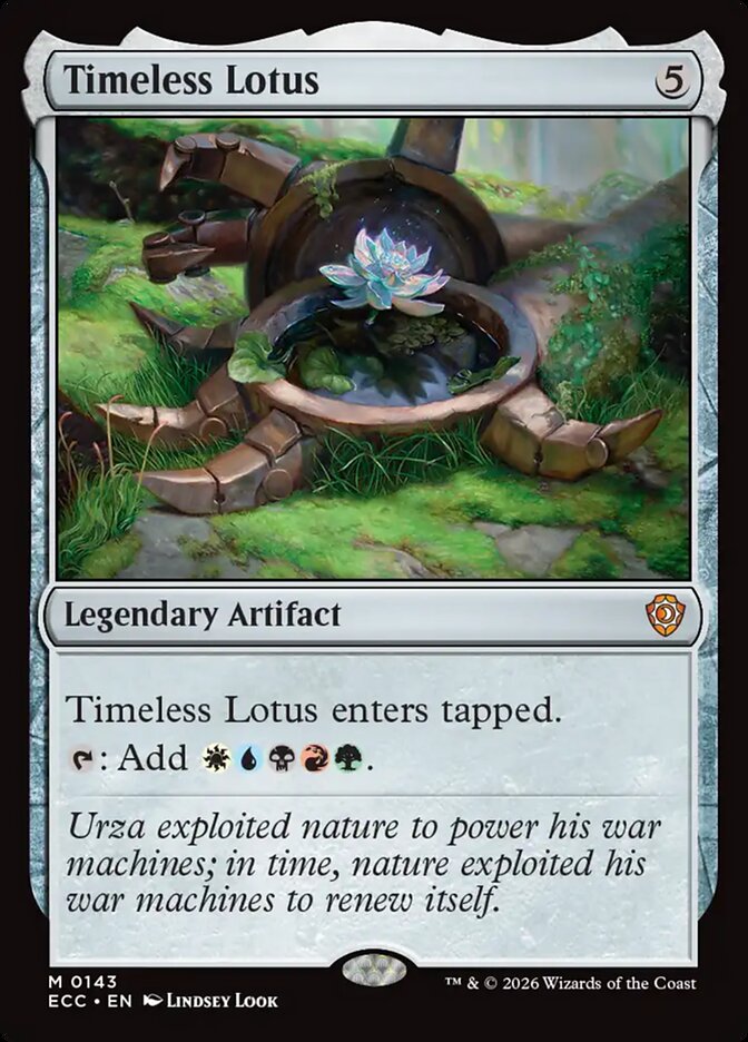 Timeless Lotus, Lorwyn Eclipsed Commander Card Art
