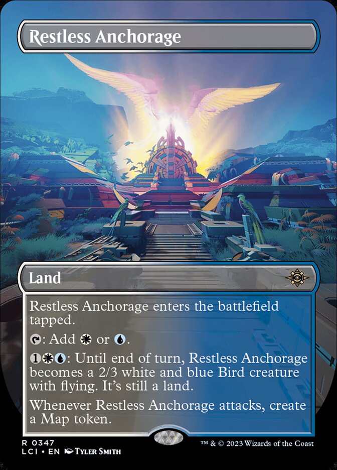 Restless Anchorage, The Lost Caverns Of Ixalan Card Art