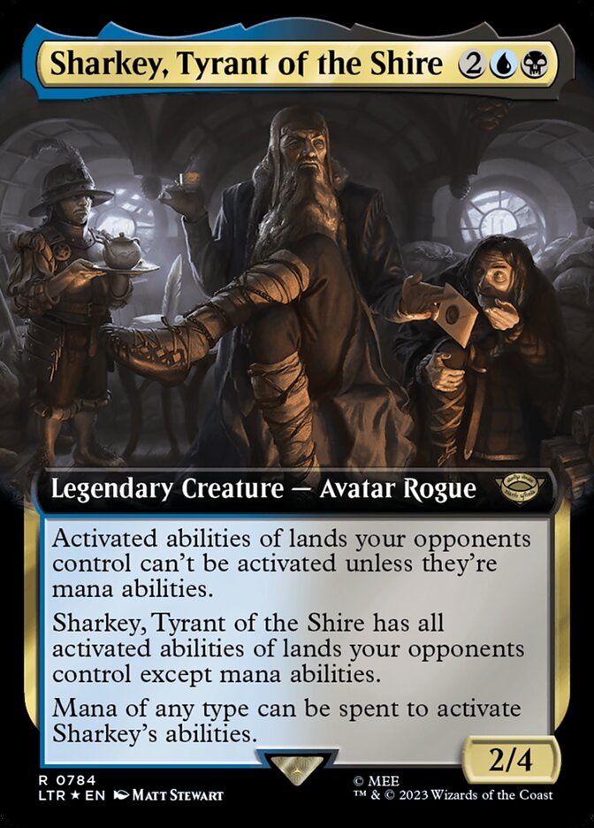 Sharkey, Tyrant of the Shire - Surge Foil