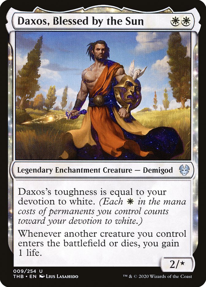 Daxos, Blessed by the Sun, Theros Beyond Death Card Art