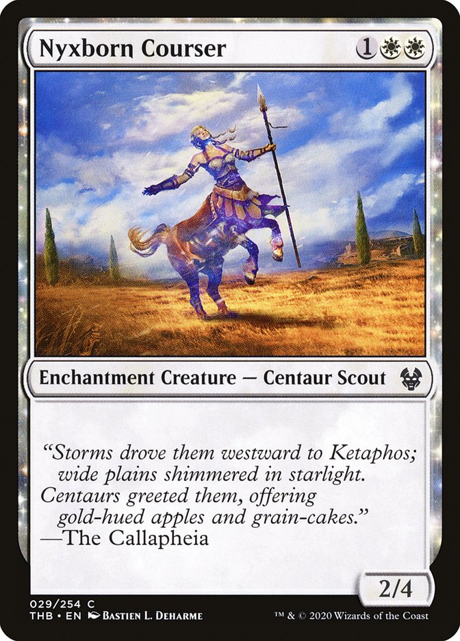 Nyxborn Courser, Theros beyond death Card Art