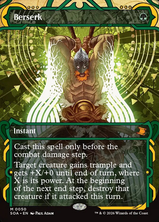 Berserk, Secrets Of Strixhaven Mystical Archive Card Art