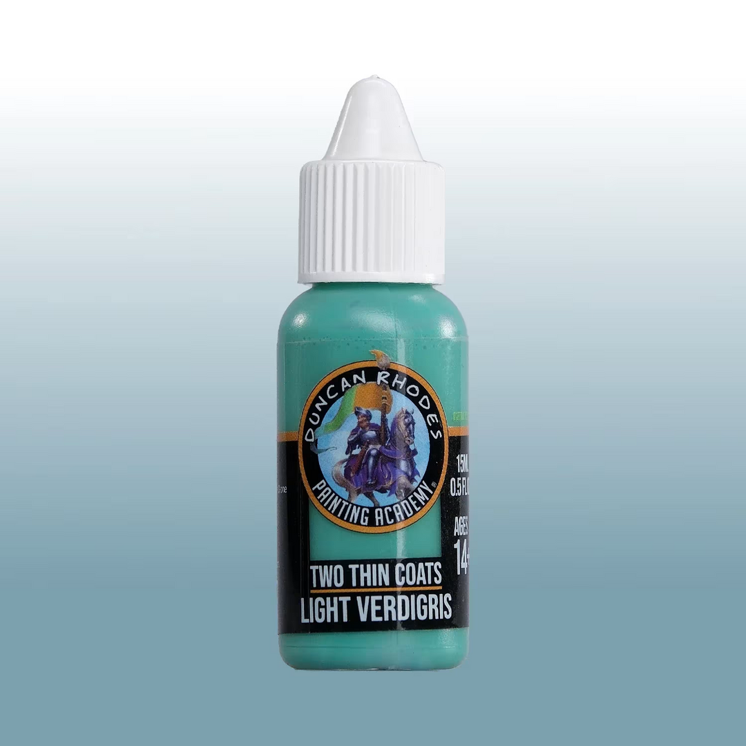 Two Thin Coats - Light Verdigris