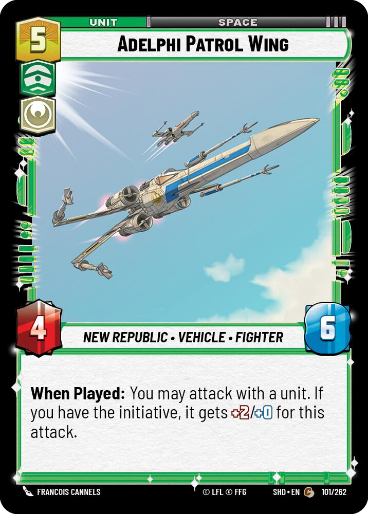 Adelphi Patrol Wing - Foil